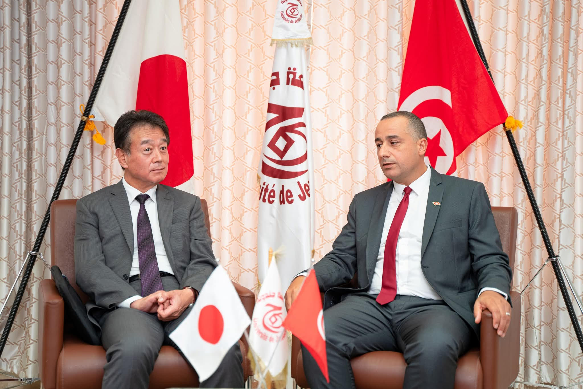 Visite du l'Ambassadeur du Japon à l’Université de Jendouba