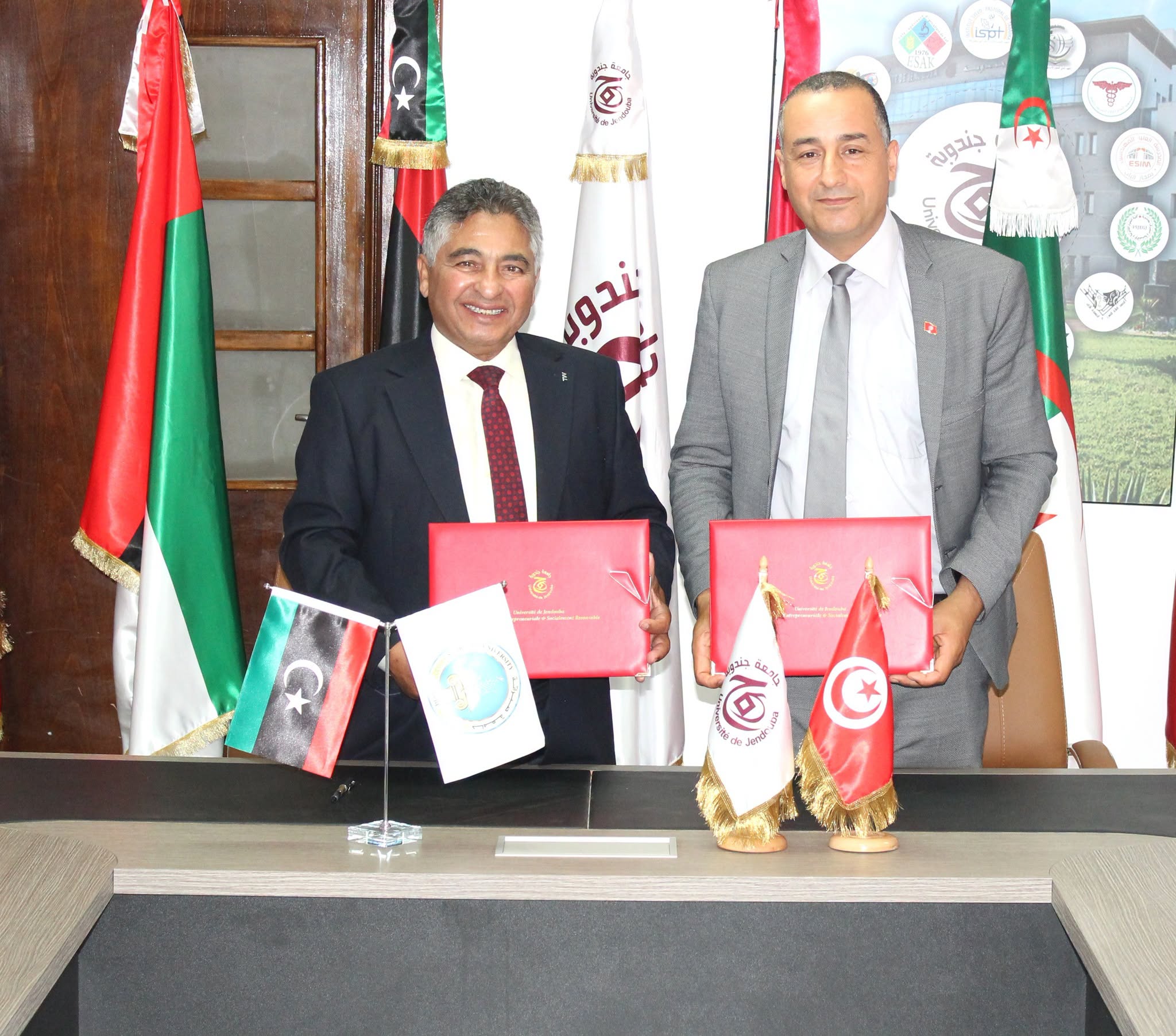 Signature de convention entre l’Université de Jendouba et l’Université de Sabrata