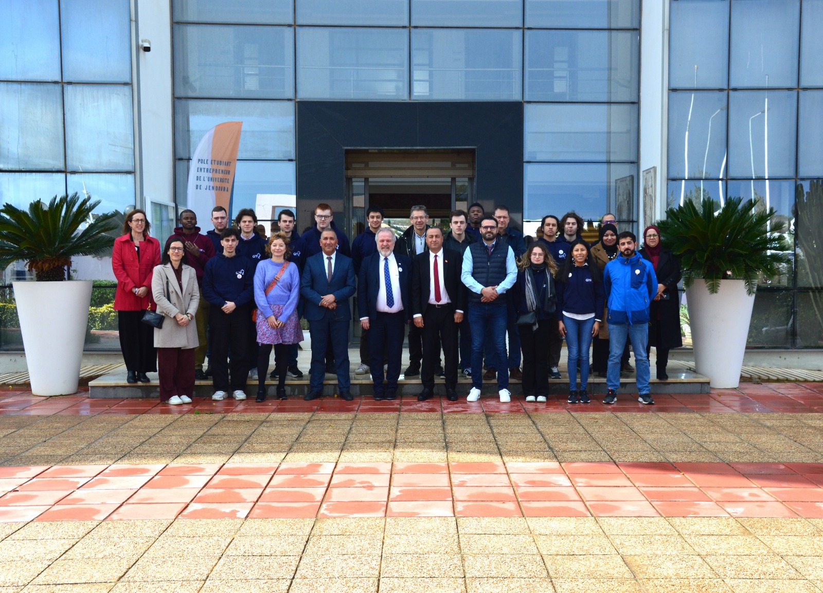 Visite de la délégation de l’Université du Reims à l’Université de Jendouba