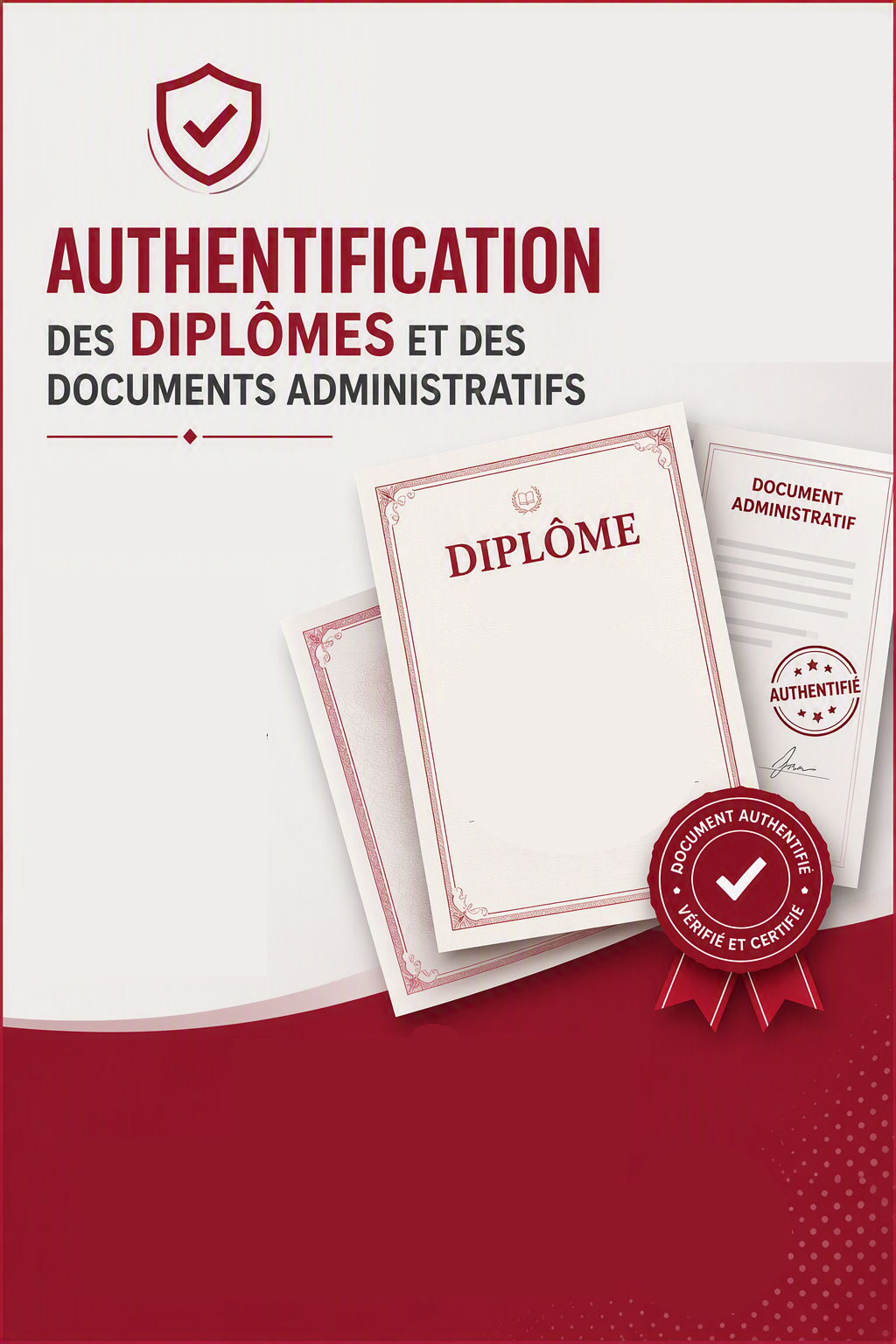 Authentification des diplômes et des documents administratifs